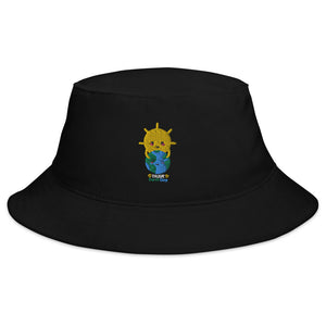 Dique Earth Day Black Bucket Hat