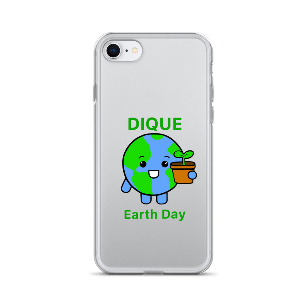 Dique Earth Day Clear Case for iPhone®