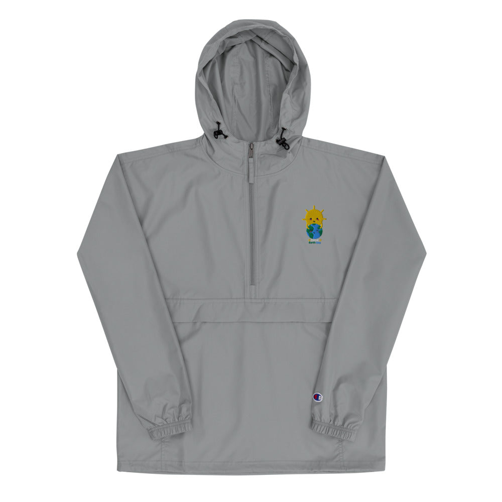 Dique Earth Day Embroidered Champion Packable Jacket