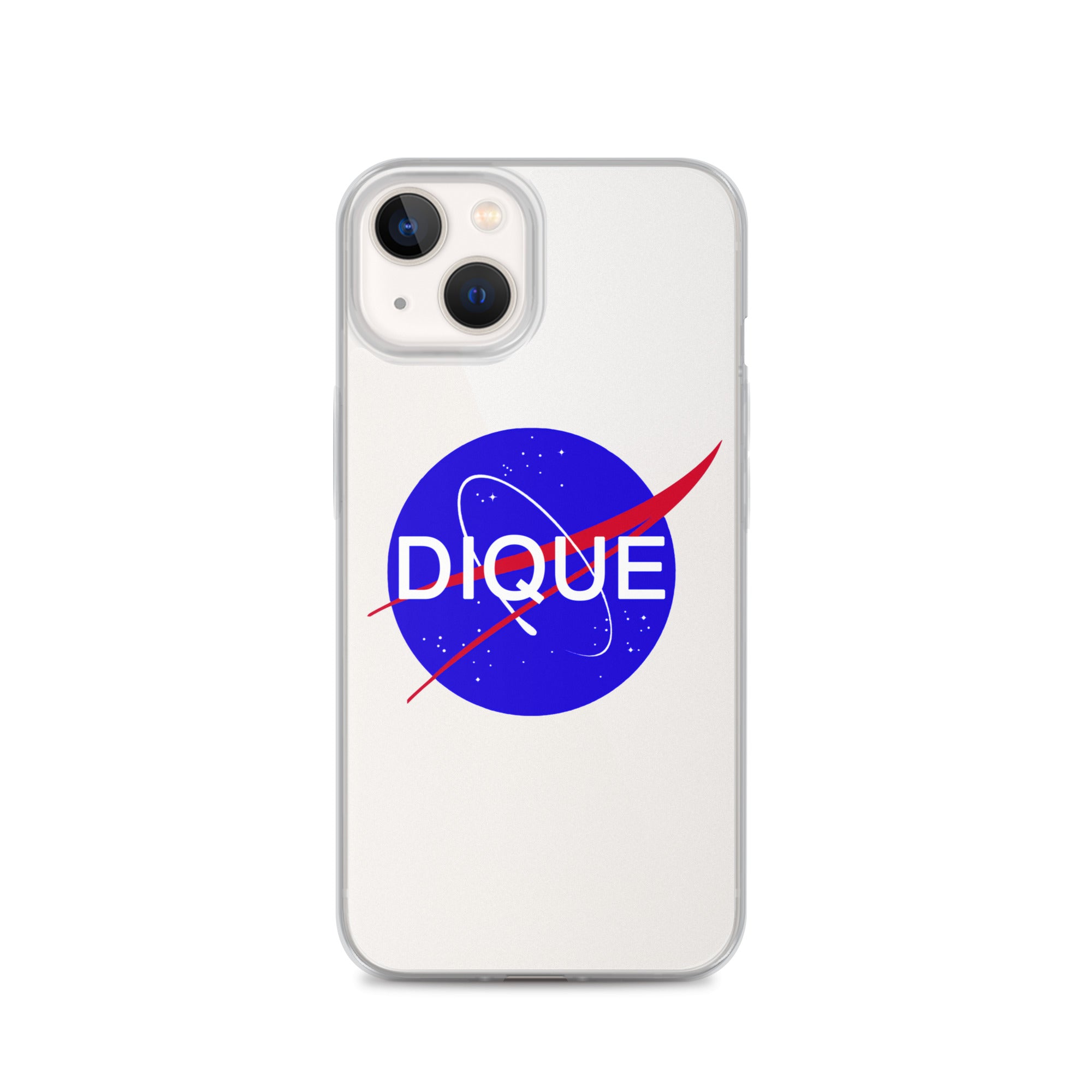 DIQUE X NASA iPhone Case