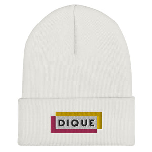 Dique Embroidered Cuffed Beanie