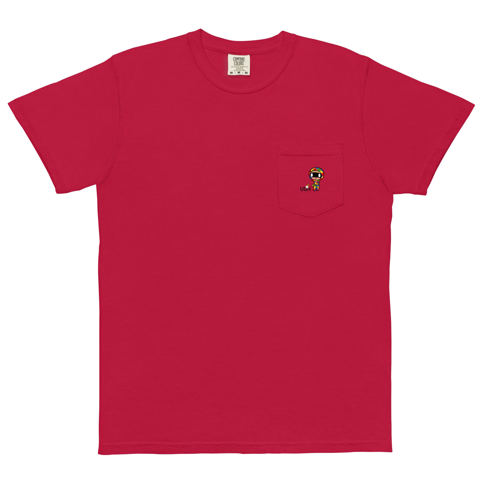 Pique Unisex Garment-Dyed Pocket T-Shirt