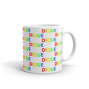 Dique Pride White glossy mug